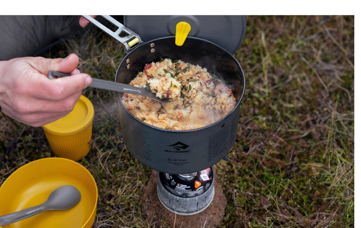 Sea to Summit Frontier Ultralight One Pot Cook Set - [3 Piece] 1.3L -  4