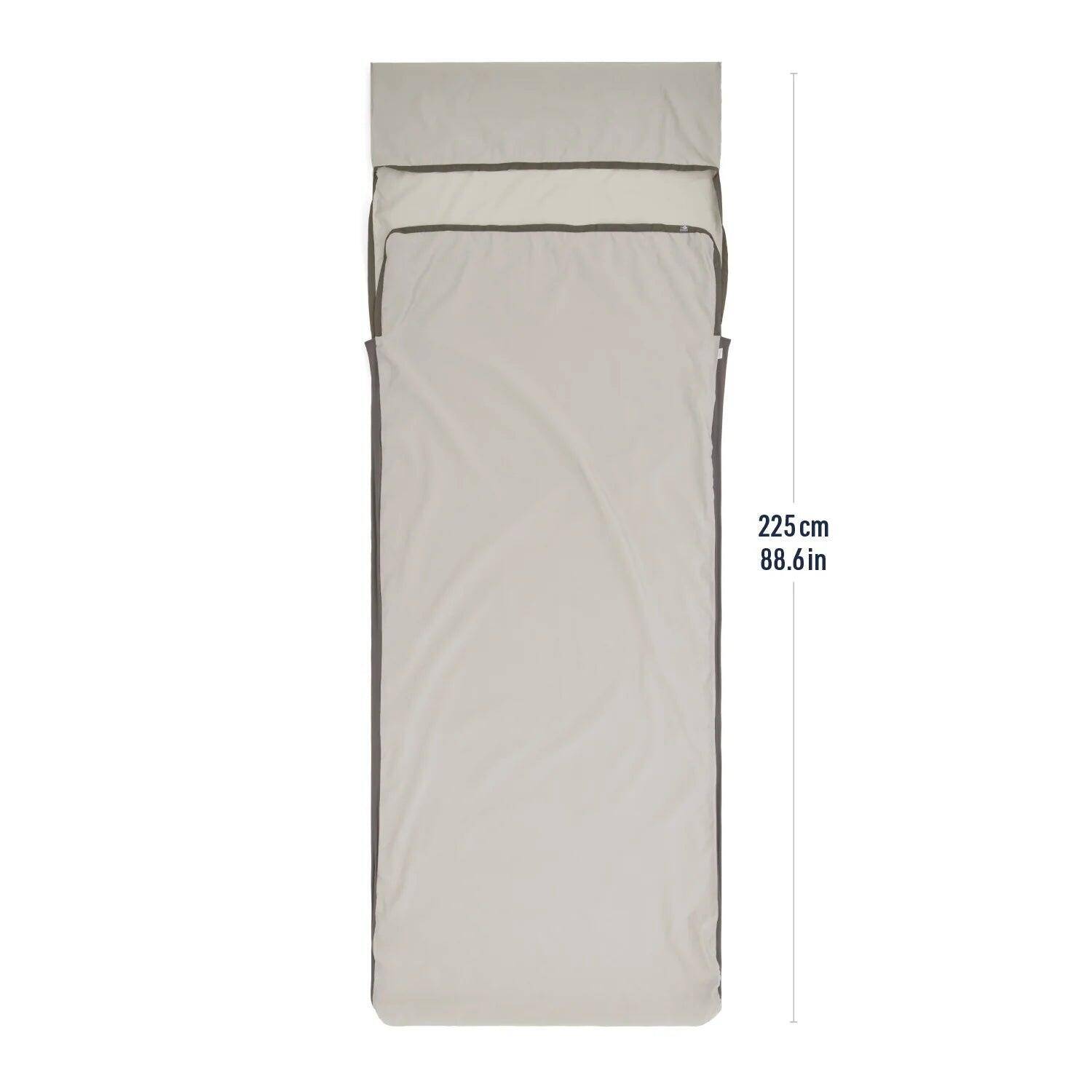 Sea to Summit Silk Blend Sleeping Bag Liner - Rectangular with Pillow Sleeve -  1