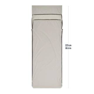 Sea to Summit Silk Blend Sleeping Bag Liner - Rectangular with Pillow Sleeve