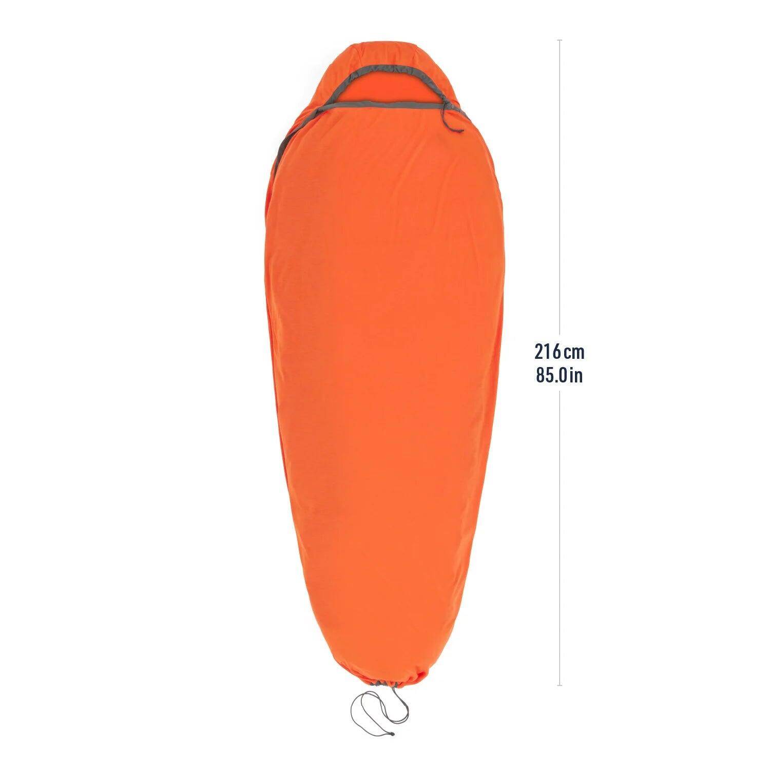 Sea to Summit Reactor Extreme Sleeping Bag Liner - Mummy Drawcord -  1