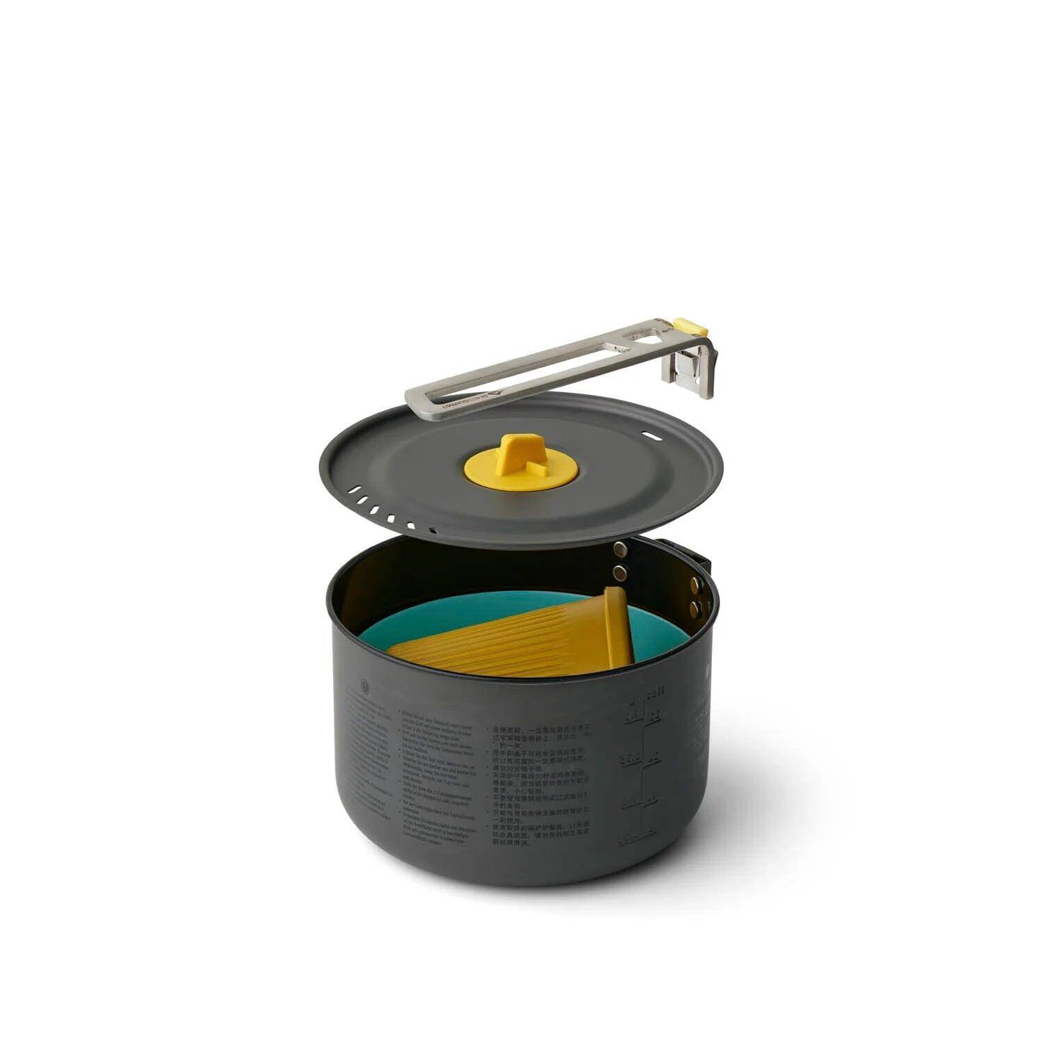 Sea to Summit Frontier Ultralight One Pot Cook Set - [3 Piece] 1.3L -  2