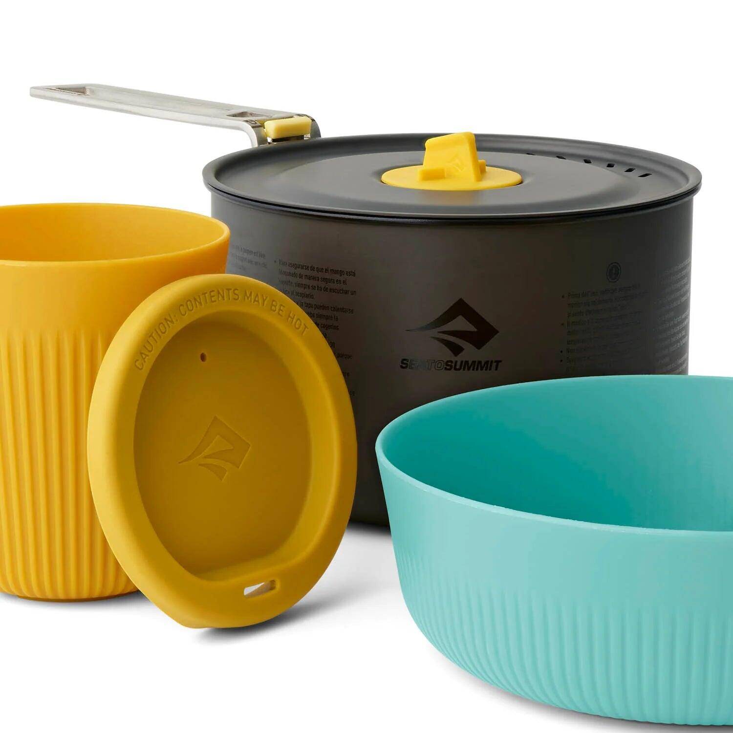 Sea to Summit Frontier Ultralight One Pot Cook Set - [3 Piece] 1.3L -  3