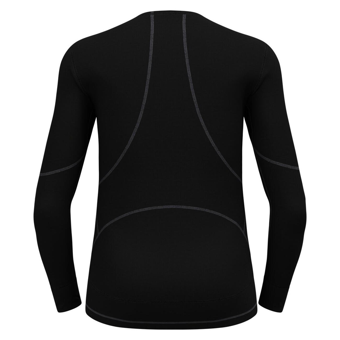 BL TOP CREW NECK L/S ACTIVE X WARM ECO - BLACK 5/7