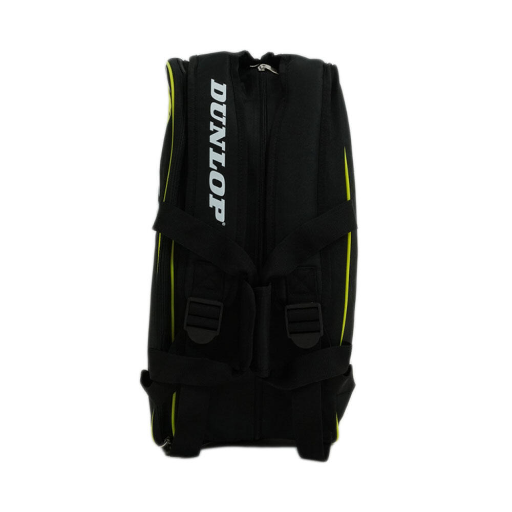 Dunlop Padeltas Paletero Club Zwart Geel Zilver 3/3
