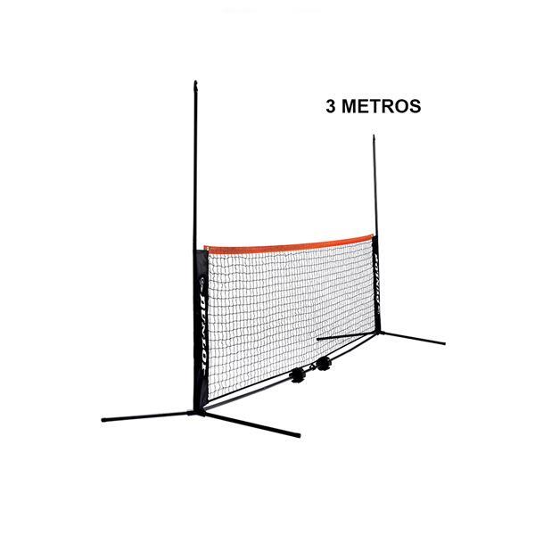 DUNLOP Conjunto Rede e Postes Mini Ténis Dunlop (3mts)