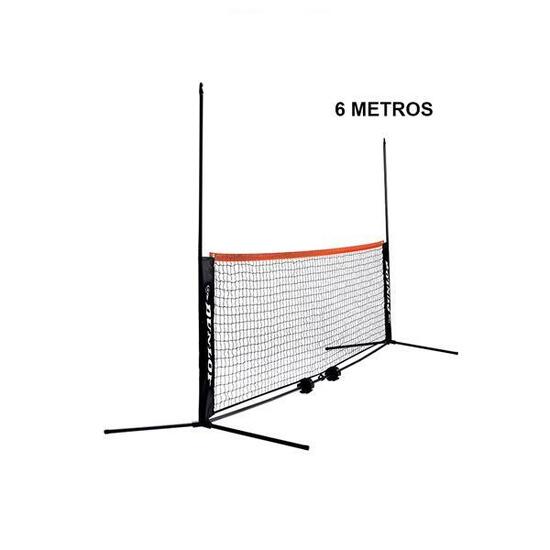 Siatka do mini-tenisa i badmintona Dunlop Net + Post Set 6m