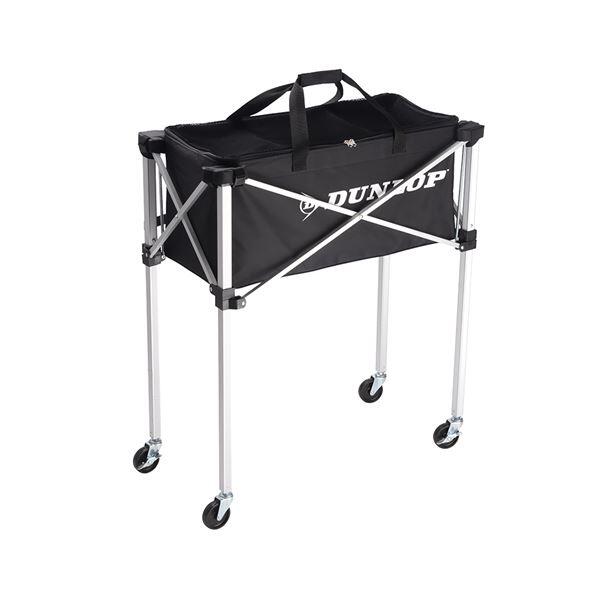 Carro para bolas Dunlop com 2 divisórias e cestos (capacidade 250 bolas) 2/2