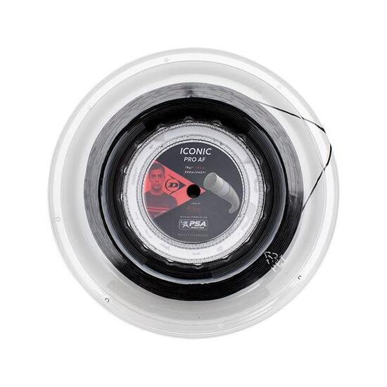 Naciąg do squasha Dunlop Iconic Pro AF 1,18 mm 200 m