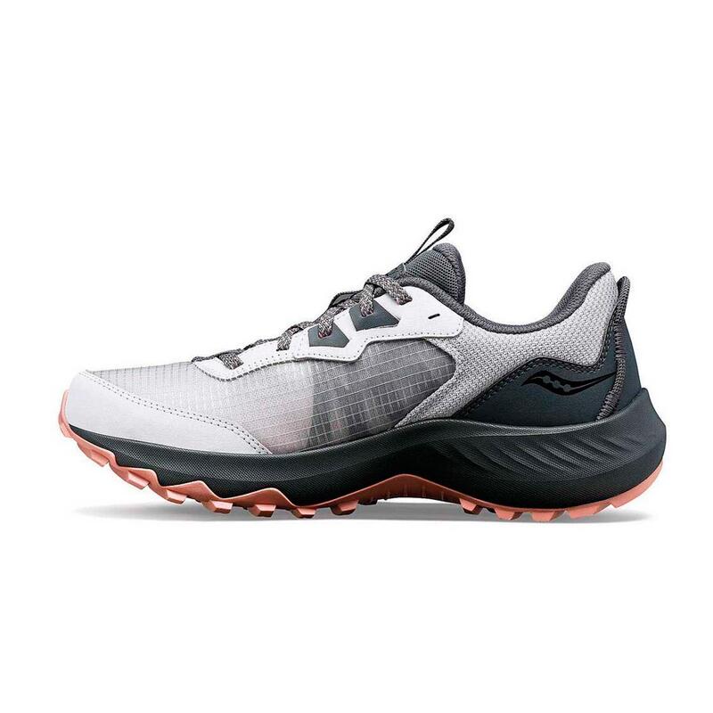 Zapatillas Trail Mujer Saucony Aura TR Gris