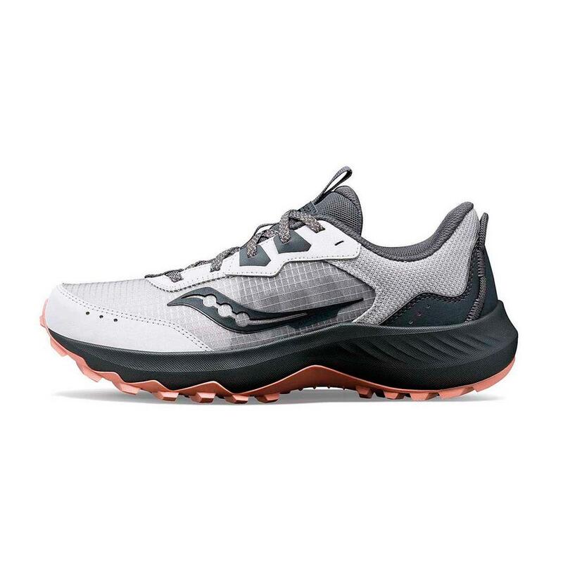 Zapatillas Trail Mujer Saucony Aura TR Gris