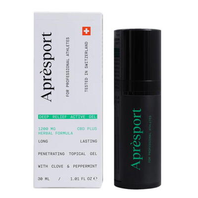 Aprèsport Deep Relief Active Gel CBD plus Herbal Formular - 30 ml