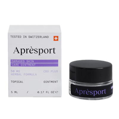 Aprèsport™ Damaged Skin Care Ointment CBD plus Herbal Formular - 5 ml
