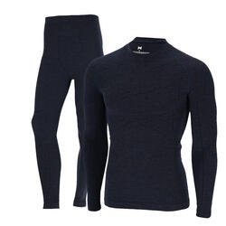 Ensemble de vêtements thermiques Xtreme Homme Laine Mérinos - Navy