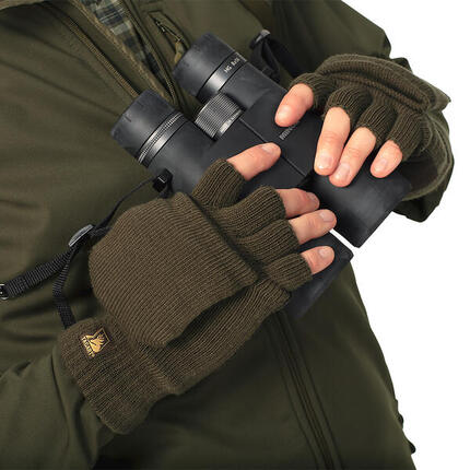 Gants de chasse unisexes Tagart Tatra isolés avec doigts ouverts