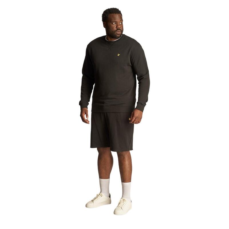 SweatShorts für Herren Pechschwarz