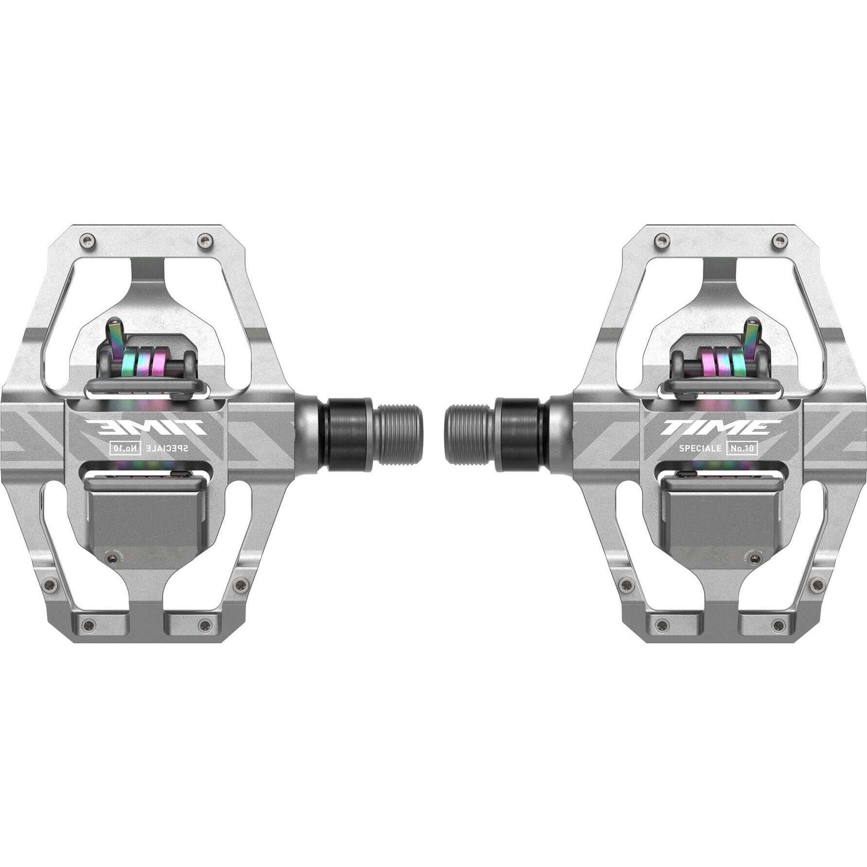 Aluminiowe pedały TIME Speciale 10 + Cales ATAC 13°/17° B1