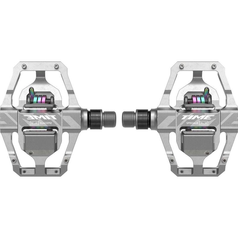 Pedali in alluminio TIME Speciale 10 + Cales ATAC 13°/17° B1