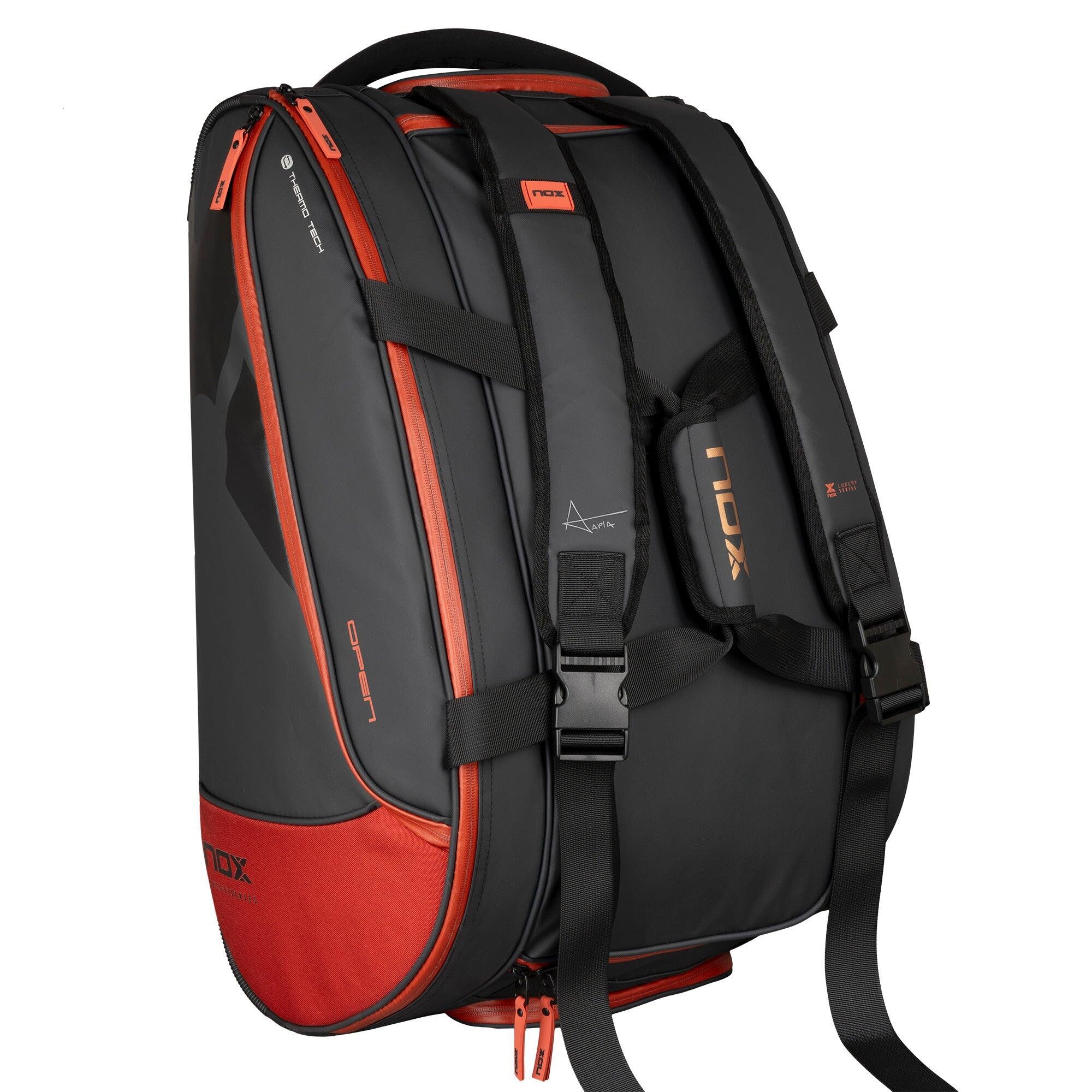 Portaracchette LUXURY OPEN SERIES nero/rosso 3/7