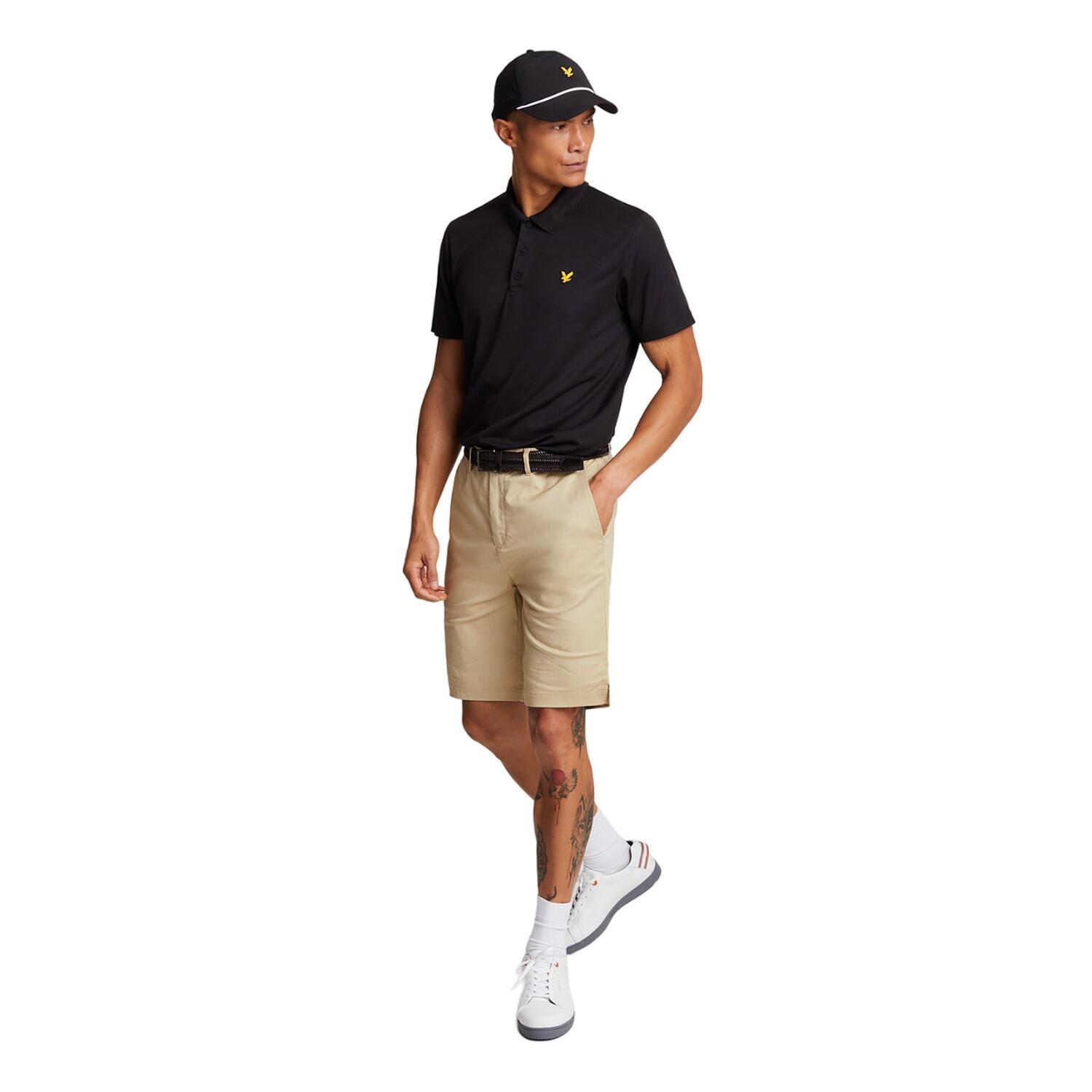 Mens Chino Stretch Golf Shorts (Safari) 3/3