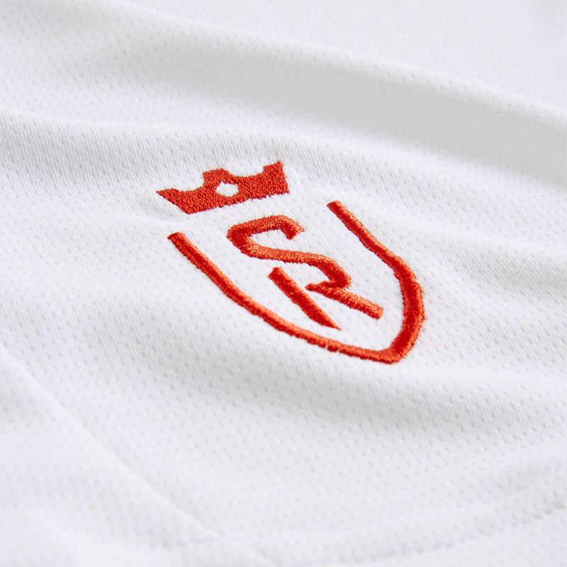 Stade Reims voetbalshort voor heren PUMA White Red