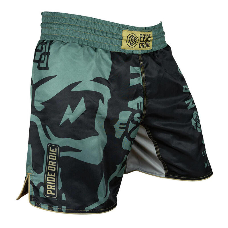 MMA shorts Pride or Die No Surrender