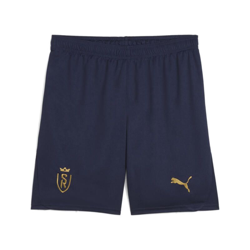 Shorts da calcio Stade Reims da uomo PUMA Navy Blue