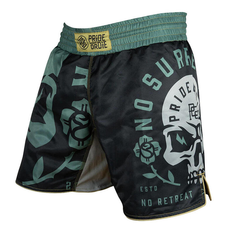 MMA shorts Pride or Die No Surrender