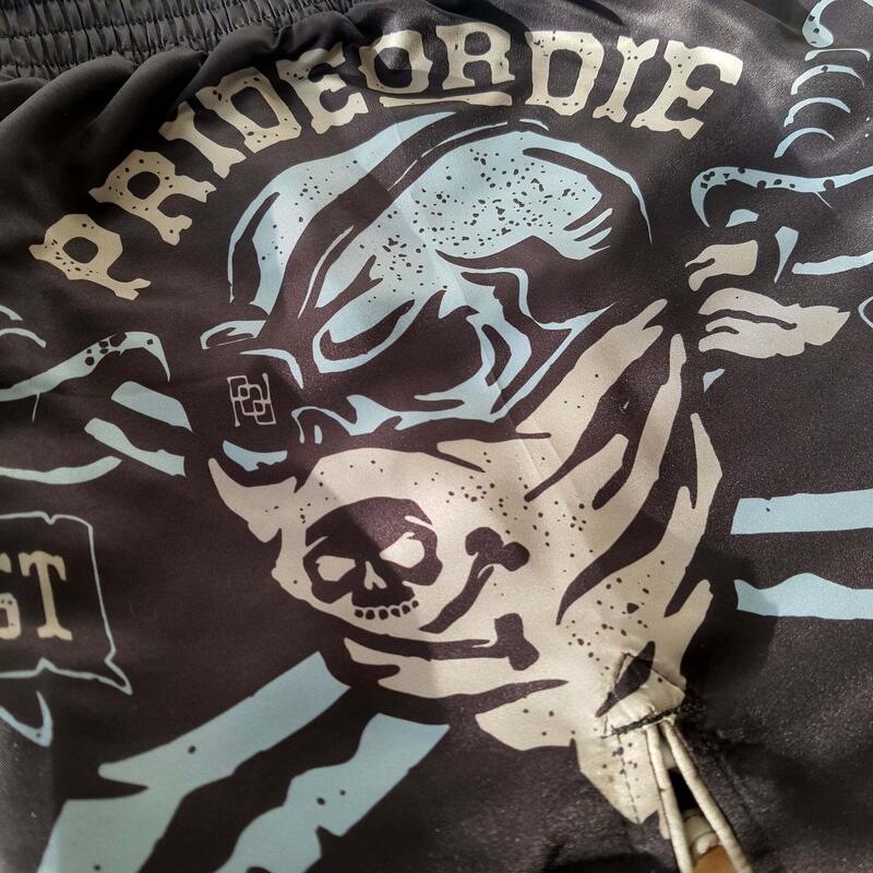 MMA shorts Pride or Die Pirate