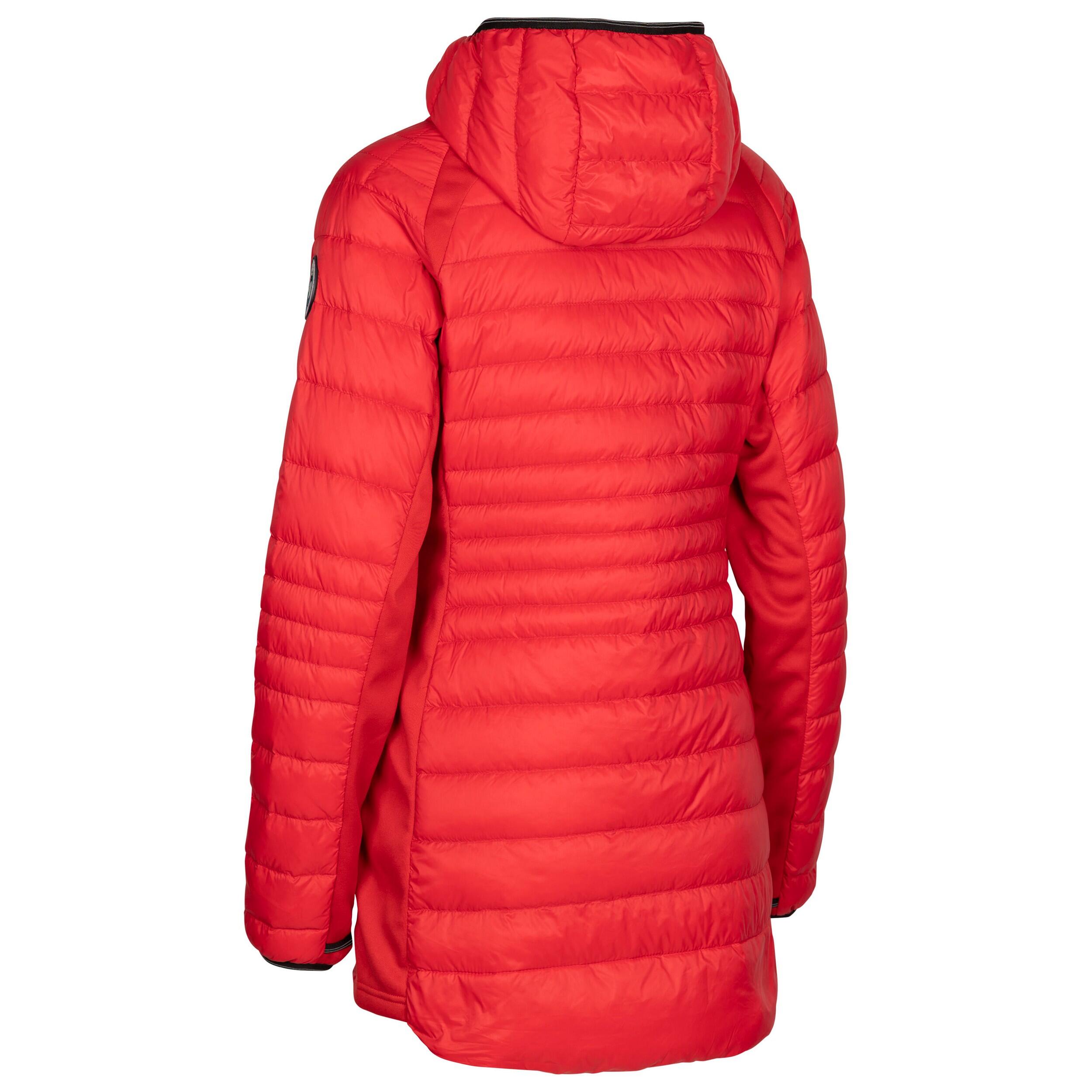 Piumino Donna Trespass Hub Rosso 2/5