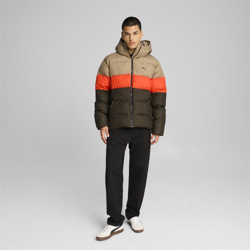 Jachetă puffer Bărbați PUMA Dark Olive Green