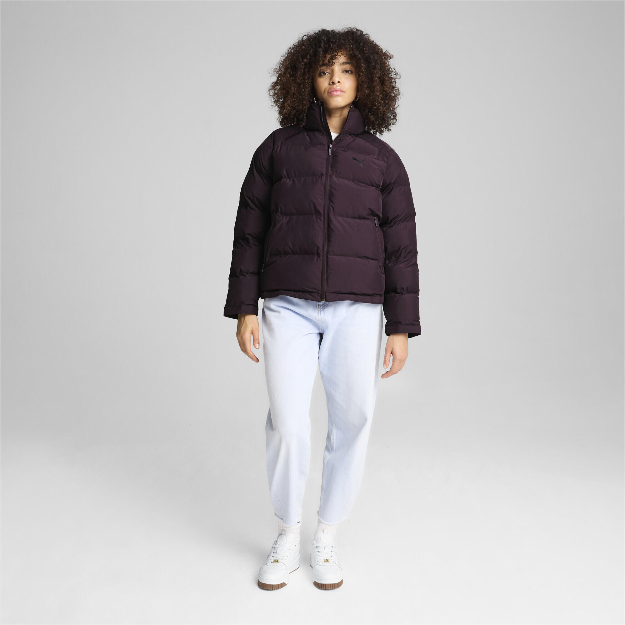 Monomaterial Jacke Damen PUMA Midnight Plum Purple 4/9