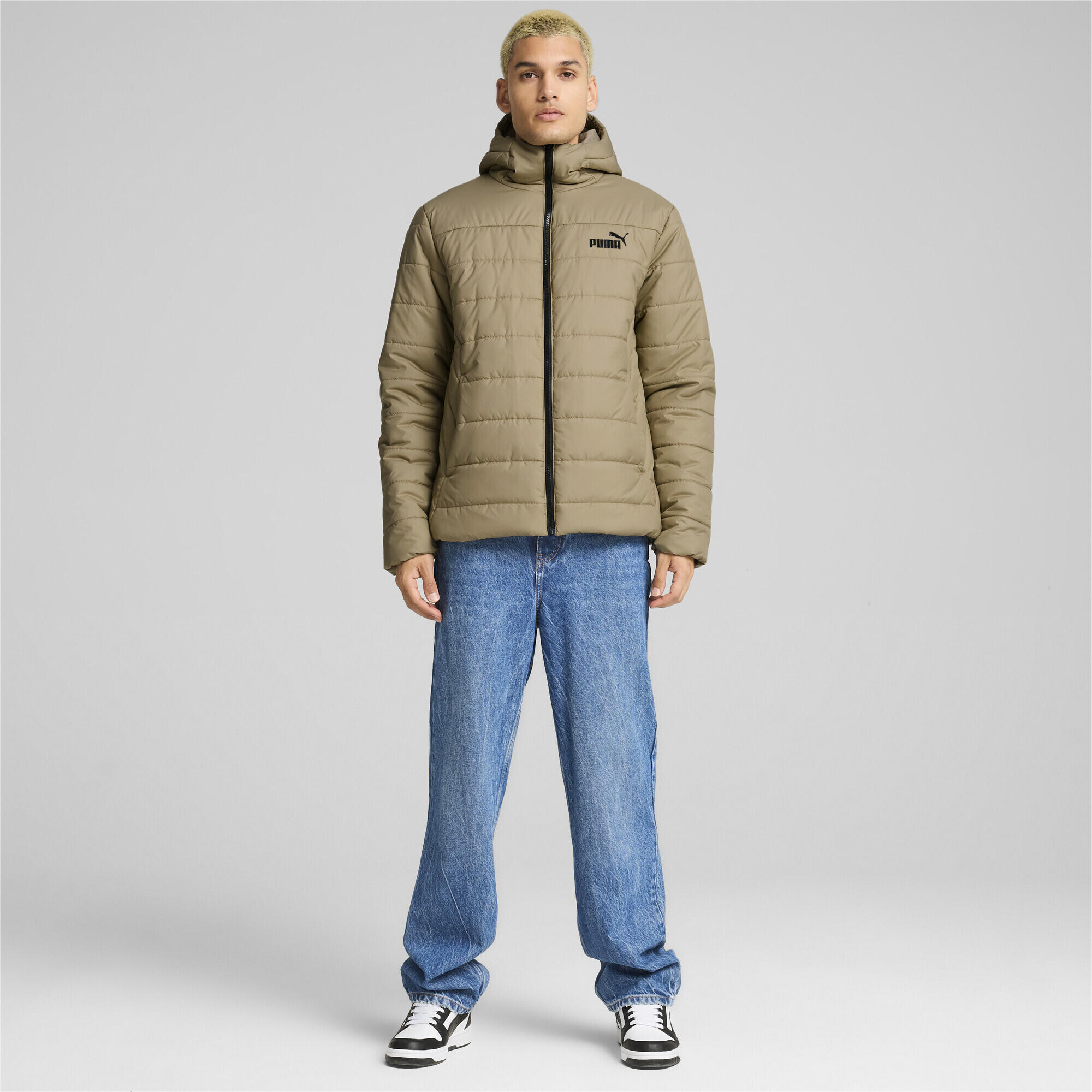 Blouson matelassé Essentiels Homme PUMA Oak Branch Beige 2/7