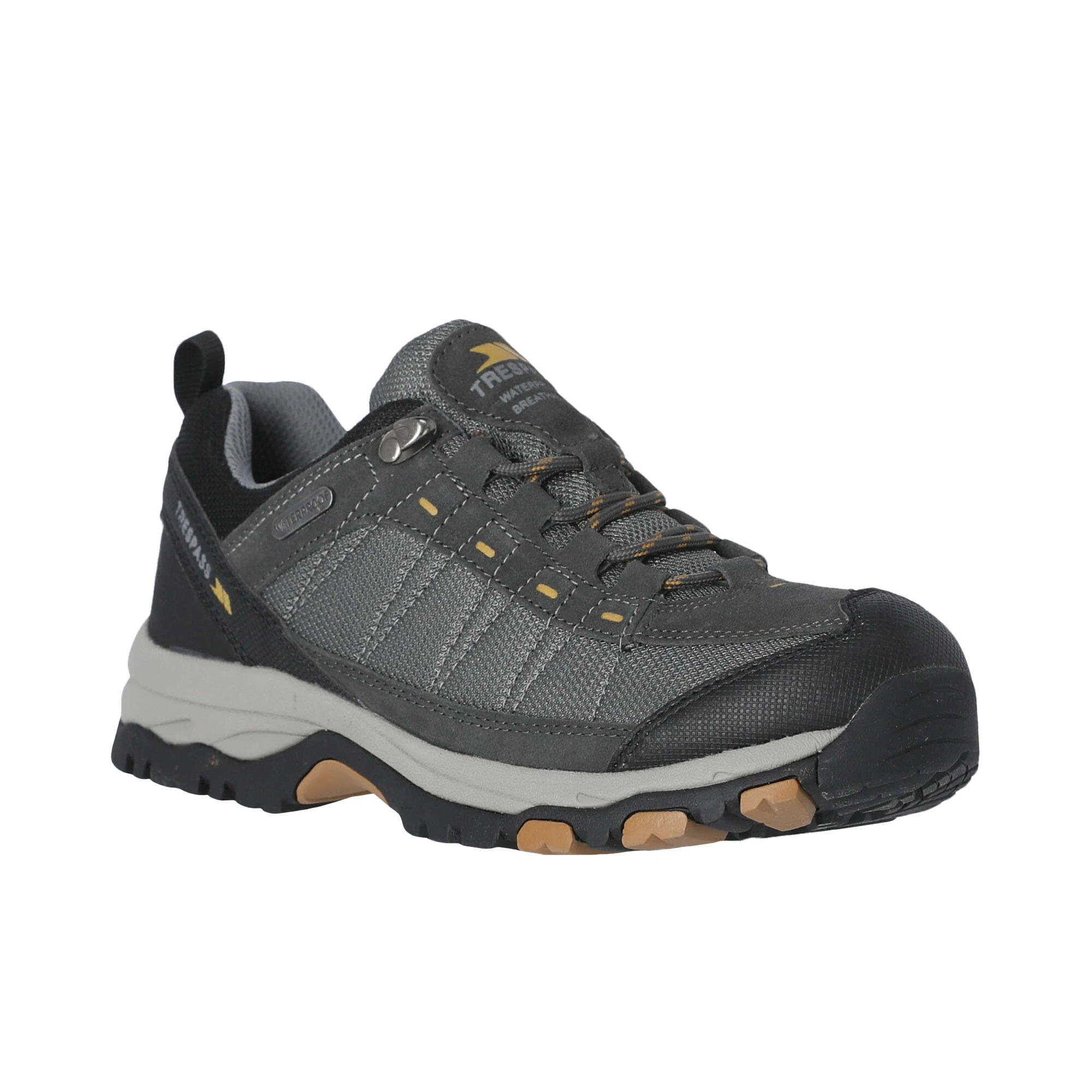 TRESPASS Mens Scarp Technical Trainers (Castle Grey)