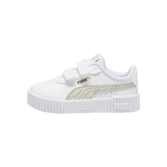 Basket Enfant à Scratches Puma Carina 2.0 Zebra V Inf