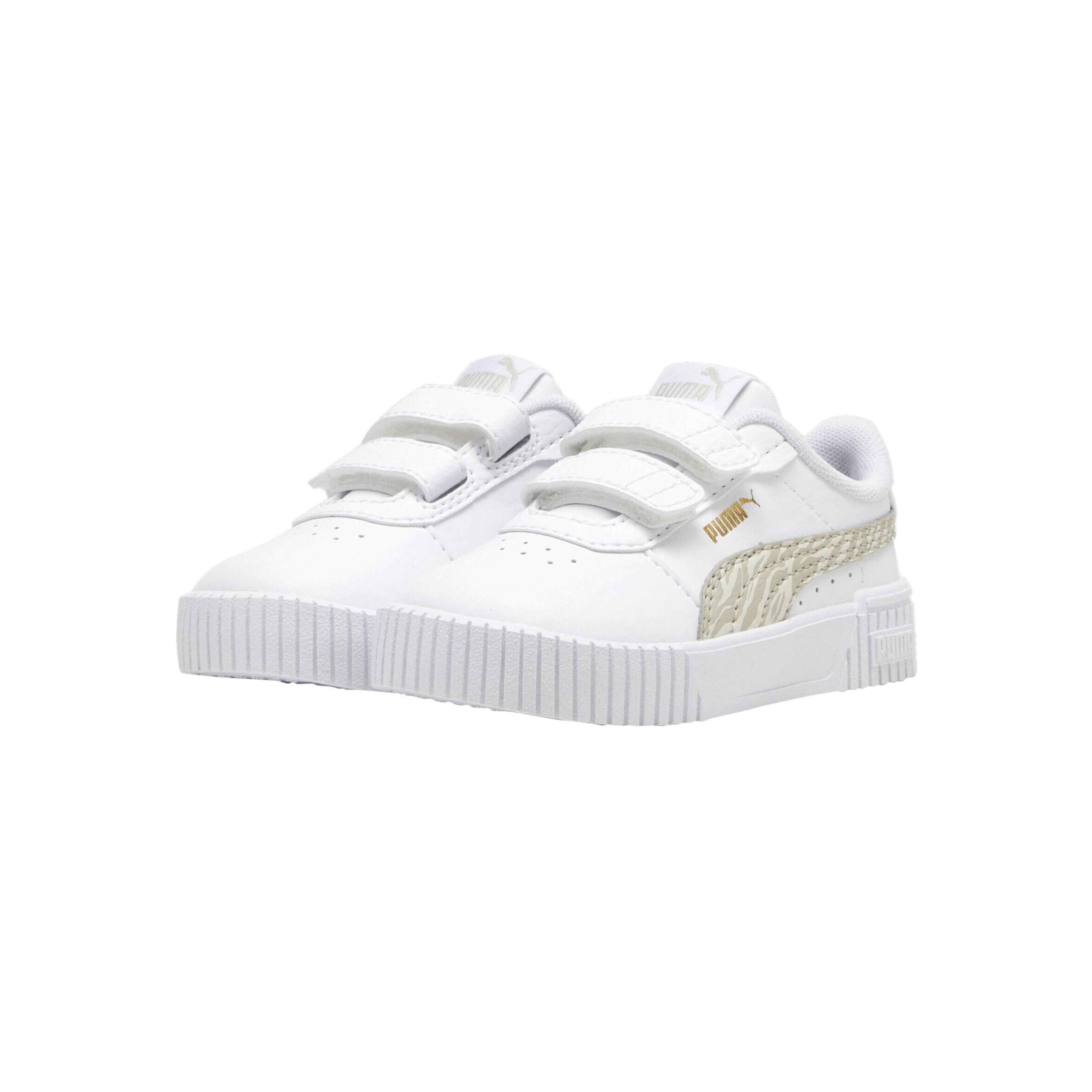 Basket Enfant à Scratches Puma Carina 2.0 Zebra V Inf 3/4