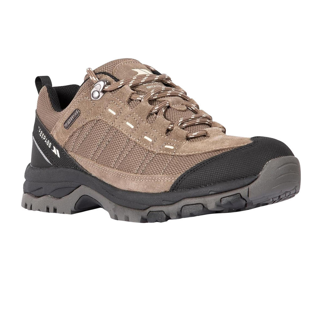 Womens/Ladies Scree Suede Technical Trainers (Fawn)