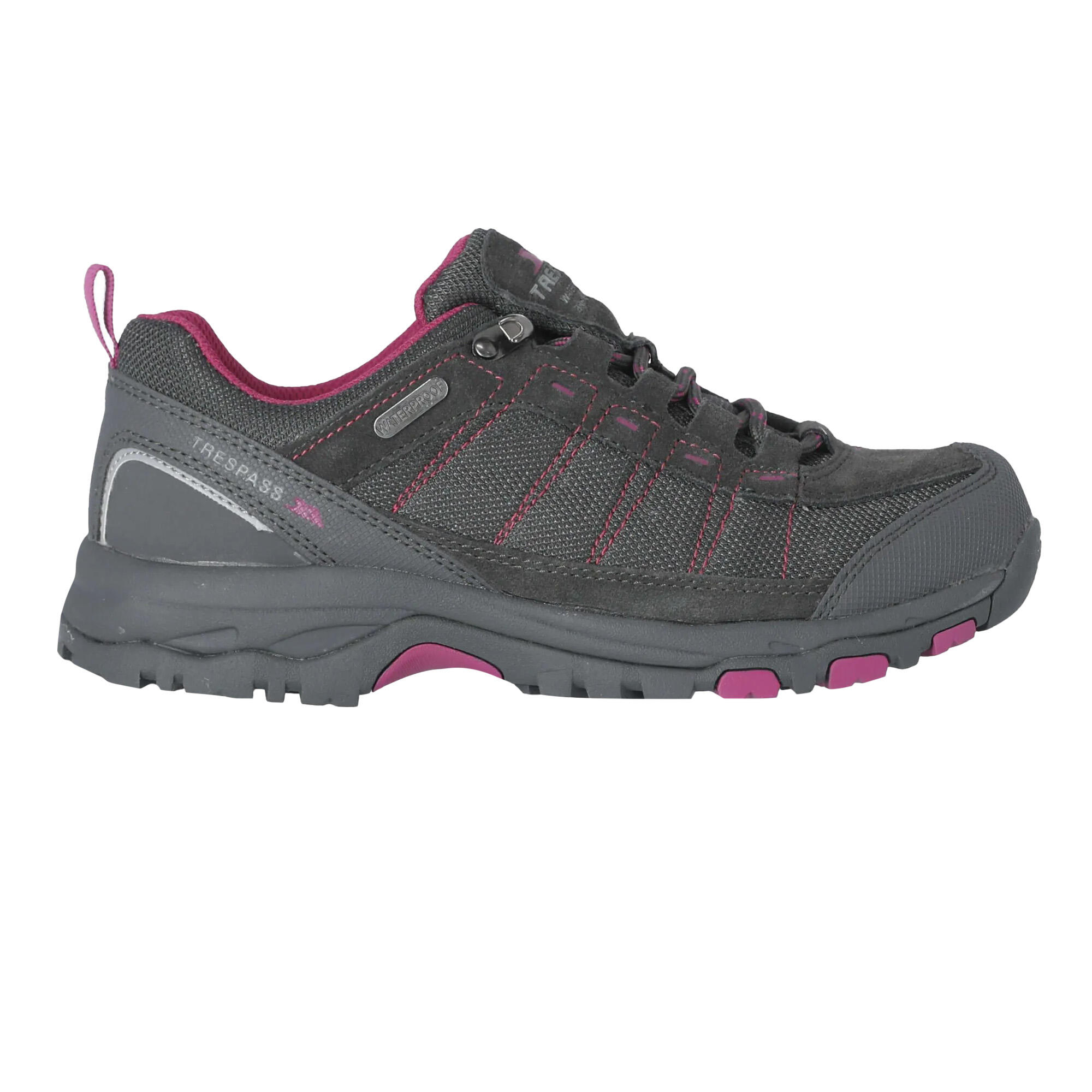 Chaussures De Marche Imperméables SCREE Femme (Gris Foncé) 3/5