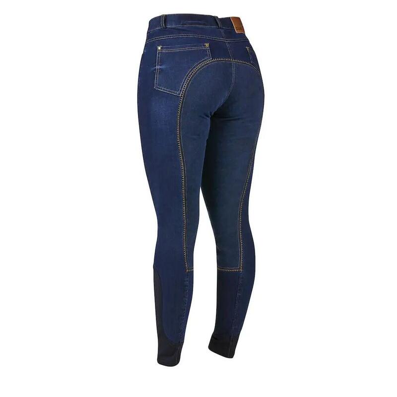 Pantalon d'équitation SHONA Femme (Bleu / Bleu marine)