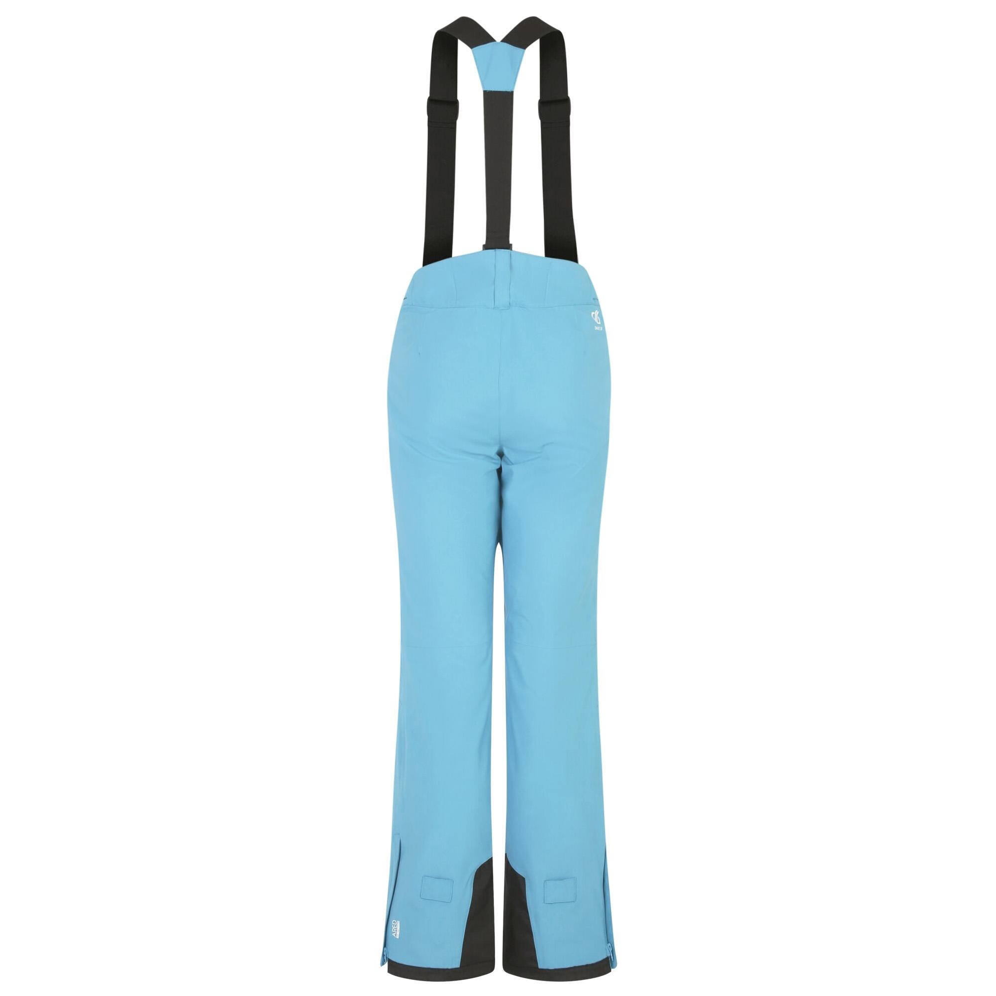 Donna Isolato Pantaloni Da Sci Dare 2B Diminish Bianco 3/5