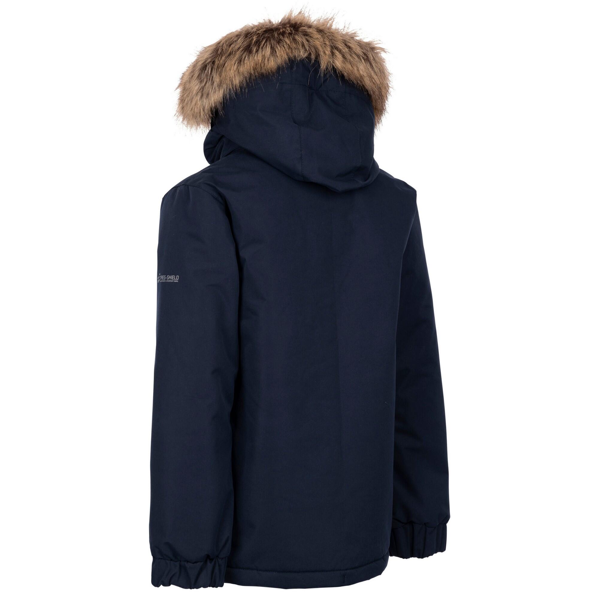Giacca Impermeabile Bambini Trespass Wyald Blu Navy 2/5