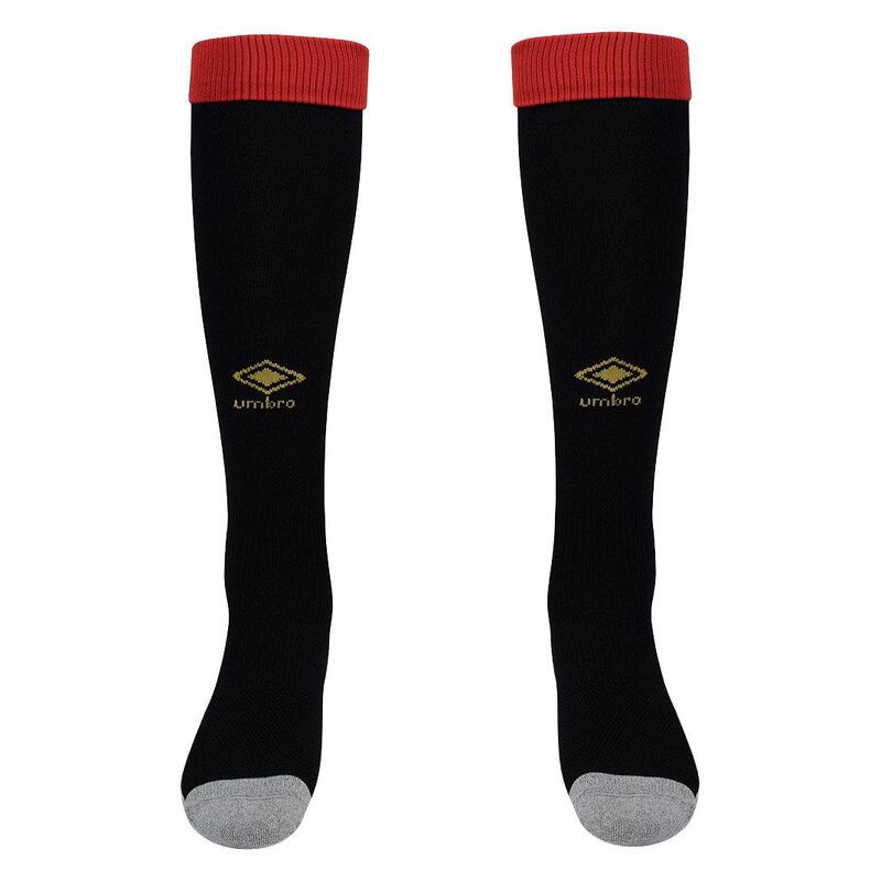 Chaussettes domicile 24/25 Enfant (Noir / Pourpre)