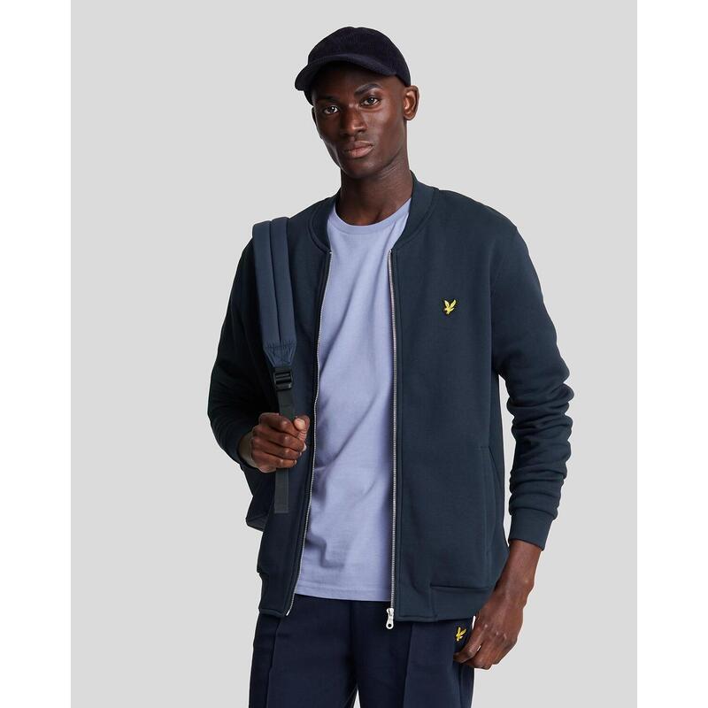 Blouson d'aviateur Homme (Bleu marine foncé)