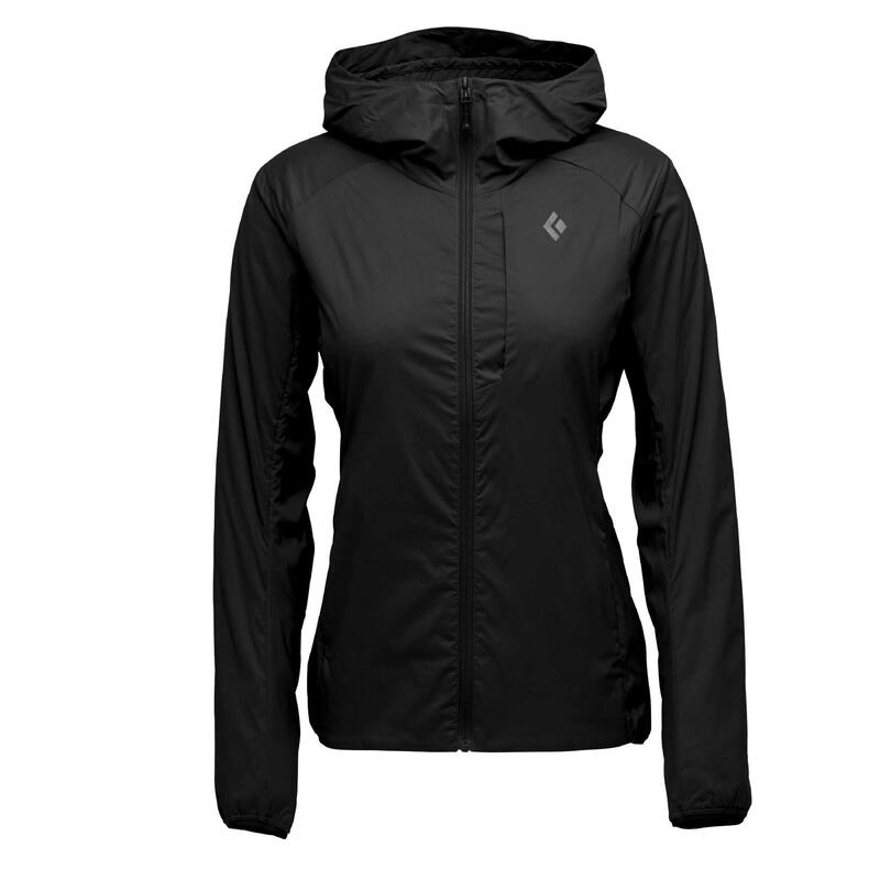 Dames regenjack Black Diamond Alpine Start Insulated