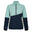 Veste hybride LEXAN Femme (Vert menthe / Denim sombre)