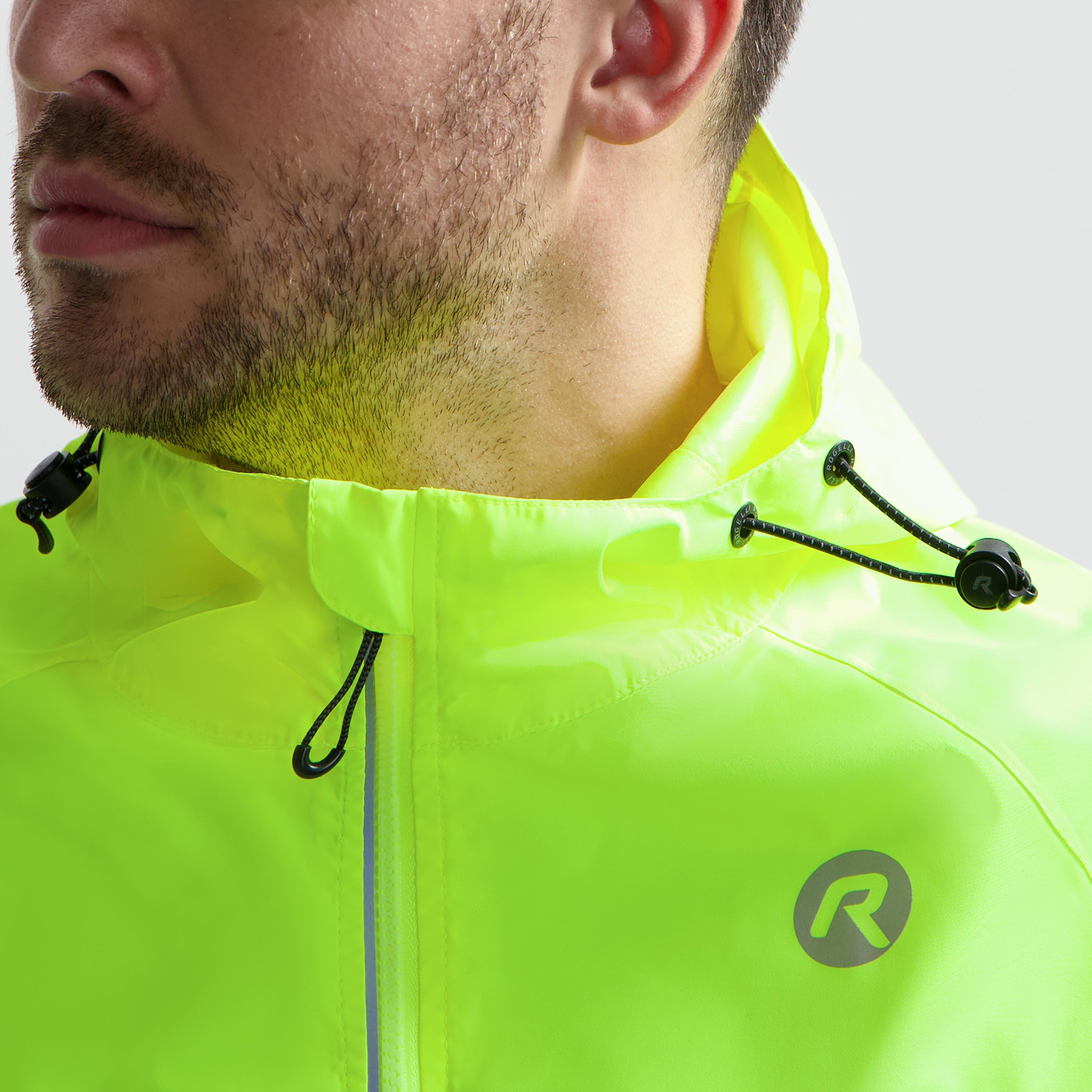 Regenjas voor de fiets Heren en Dames met capuchon 6/8