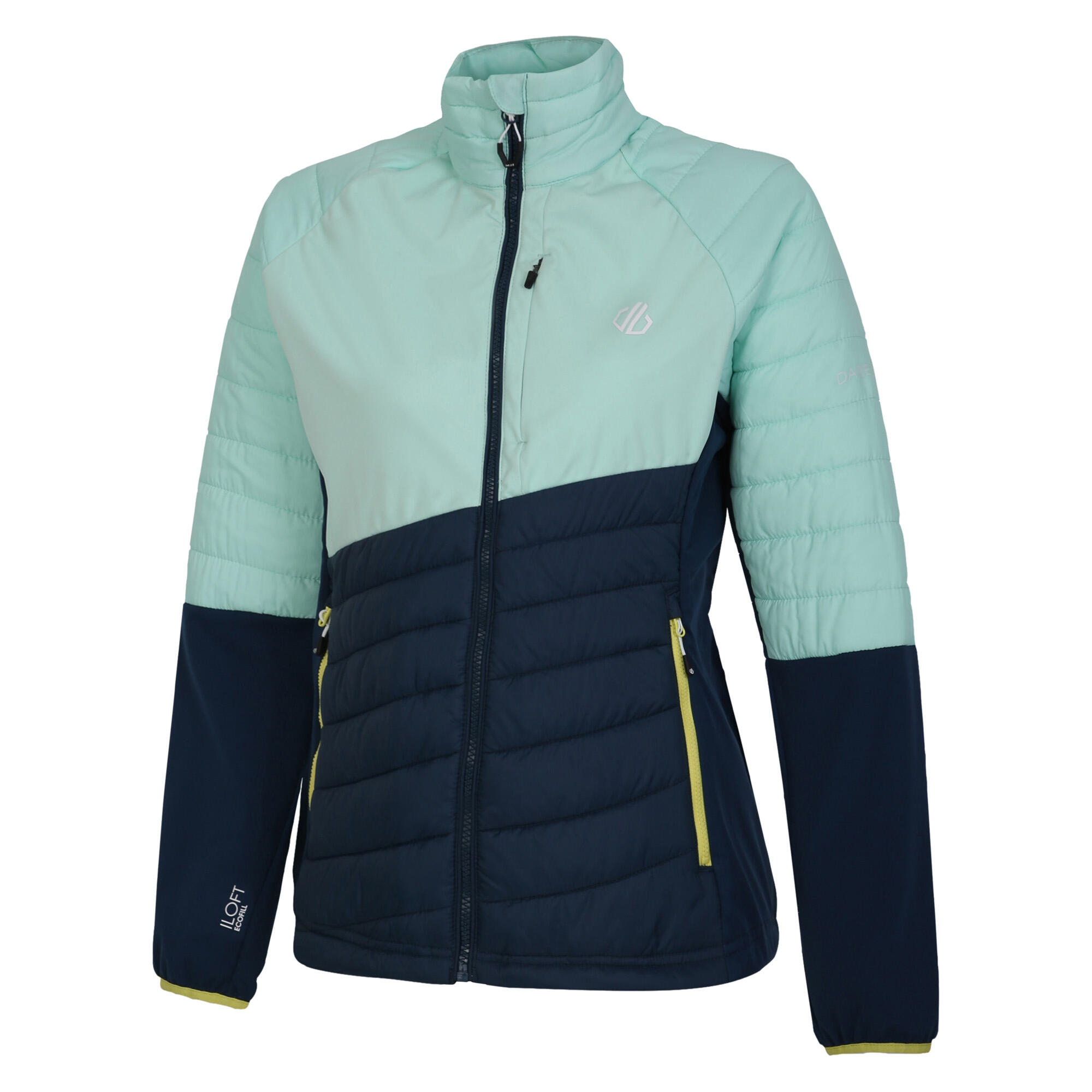 Veste Hybride LEXAN Femme (Vert Menthe / Denim Sombre) 3/5