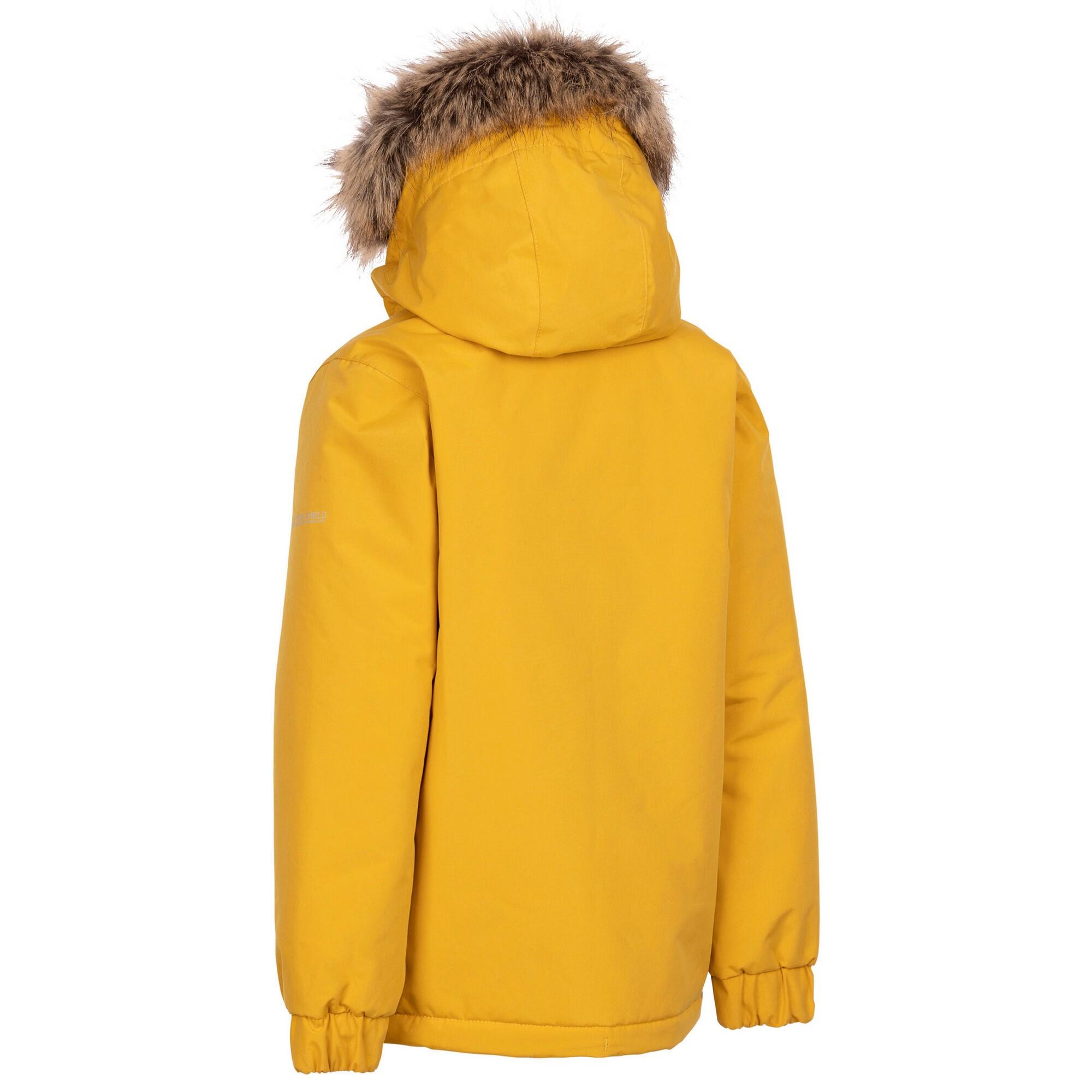 WYALD Children's waterproof jacket (Dark yellow)