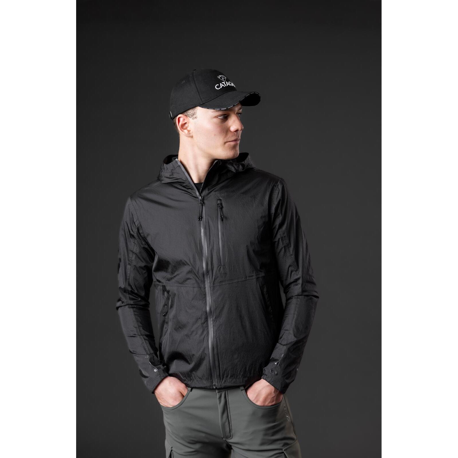 Chaqueta impermeable de equitación con capucha Catago Noel 3/7