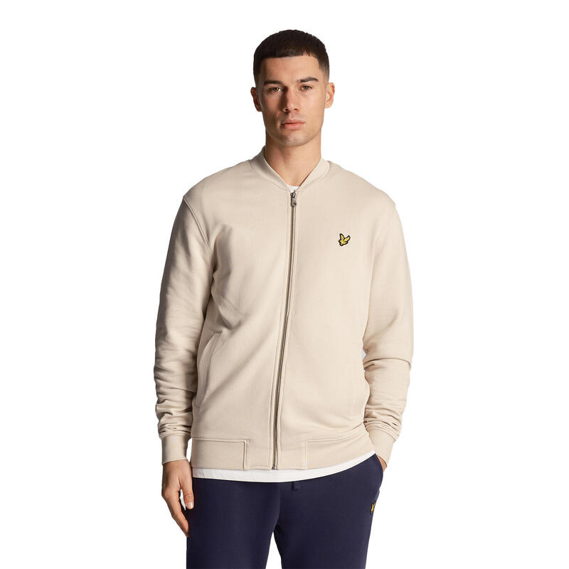 Blouson d'aviateur Homme (Blanc cassé)