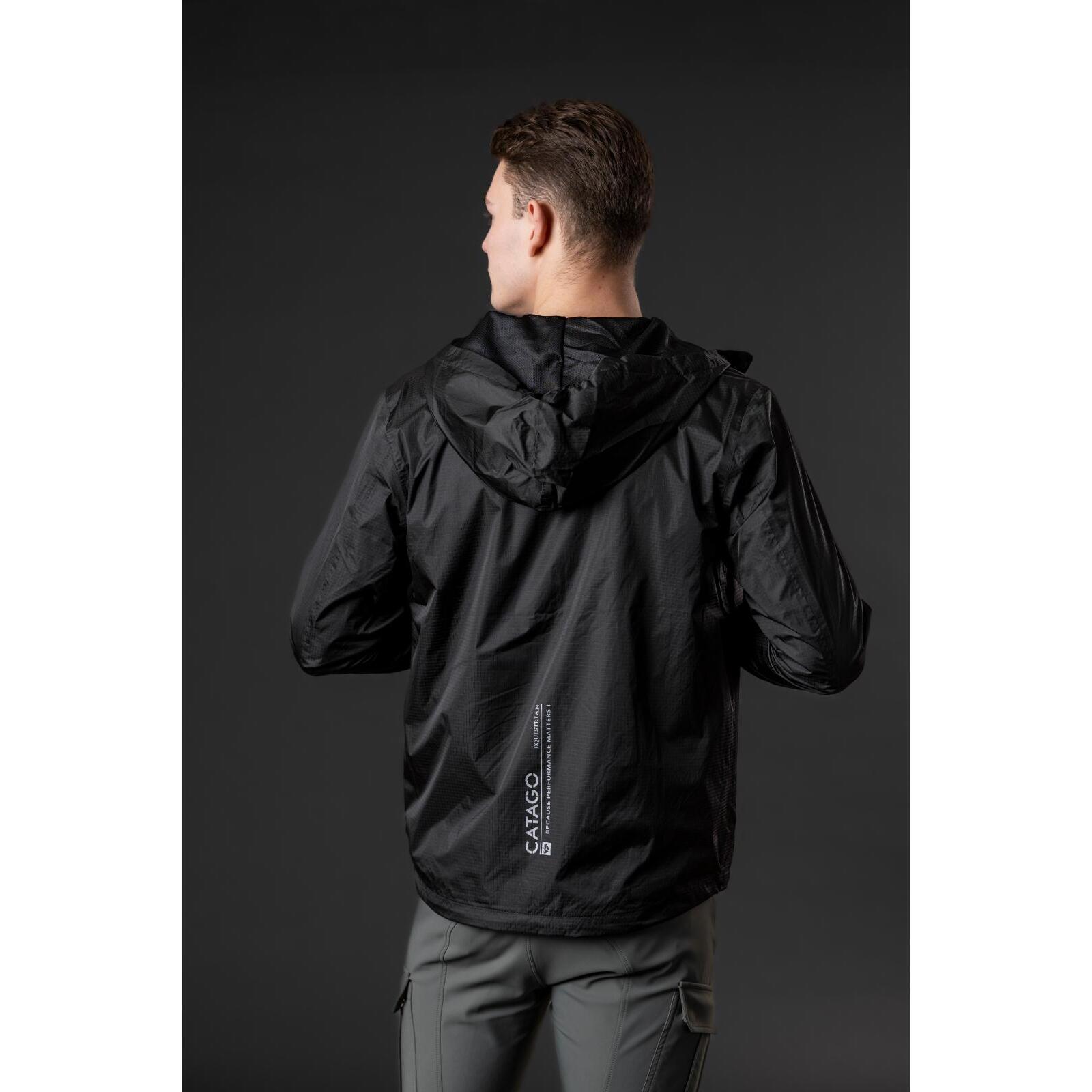 Chaqueta impermeable de equitación con capucha Catago Noel 7/7